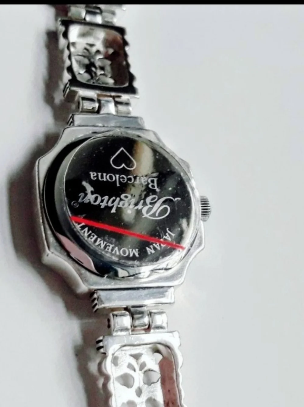 Silver Brighton Women's Octagonal Bracelet Watch - Elegant Silver Watch